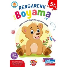 Cancup Karton Bardak Rengarenk Boyama 5 Yaş