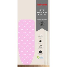 Premini Pembe Xsmall (120X45 Cm) Ütü Masası Kılıfı Bezi, Evinize Şıklık Katın