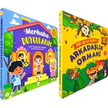 Sincap Kitap BIR OCAK EĞİTİM YAYINCILIĞI A.Ş. Merhaba Duygularım Arkadaşlık Ormanı Cırt Cırtlı Hikaye Kitabı Sacide Kafalı 3-6 Yaş