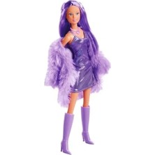 Die Grup Moda Aksesuarları ile Kürk Ceketli Bebek - 29 cm