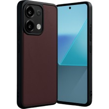 Bezos Redmi Note 13 Pro 5g Kılıf Aras Deri Kapak - Bordo
