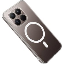Bezos Mi 15T Combo Sert Şeffaf Magsafe Kapak - Şeffaf