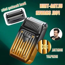 Die Grup Erkekler Için 644 Saç Kesme Makinesi, Akülü Sakal Düzeltici ve Erkekler Için Elektrikli Tıraş Makineleri, Şarj Edilebilir 3 Parça Berber Saç Kesme Kiti LED Ekran Erkek Bakım Kiti