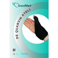 GrandMed Başparmak Tespit Ateli De Quarvin Standart Ayarlanabilir