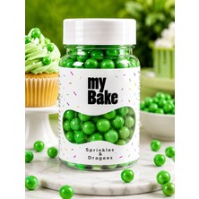 My Bake 8 mm Yeşil Draje Şeker – Pasta ve Tatlı Süsleme Şekeri