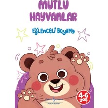 Cancup Karton Bardak Mutlu Hayvanlar - Eğlenceli Boyama