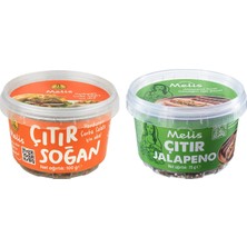 Melis Çıtır Soğan 100 gr + Çıtır Jalepeno 75 gr 2 Li Set
