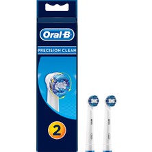 Oral-B Precision Clean 2'li Yedek Başlık Ultra Yumuşak Kıllarla Diş Eti Dostu Temizlik