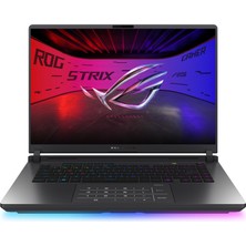 Asus Rog Strix G16 G615LW Intel Ultra 9 290HX Plus Aı 24GB Ddr5 2tb Ssd+2tb SSD 16GB/RTX5080 175W 16-Inch 2.5k (2560 x 1600, Wqxga 300Hz 3ms  Freedos Gaming Laptop WTS283F06+ZETTAÇANTA