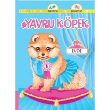 Cancup Karton Bardak Yavru Köpek Evde