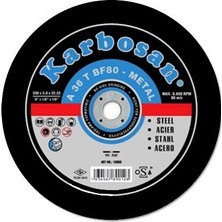 Karbosan Metal Kesme Taşı 115 x 3.0 Uzun Ömürlü ve Hızlı Kesim Özellikli 1 Adet