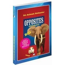 Cancup Karton Bardak Opposites (Antonyms) / Zıt Anlamlı Kelimeler (Cep Boy)