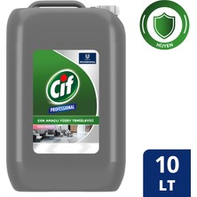 Cif U-Pro 10lt Profesyonel Yüzey Temizleyici Kolay Durulama ve Hızlı Kuruma Özellikleriyle