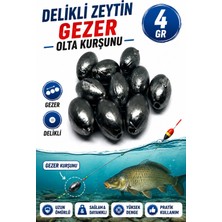 Sr Sazanrig 4 gr Delikli Zeytin Gezer Olta Kurşunu ( 10 Adet )