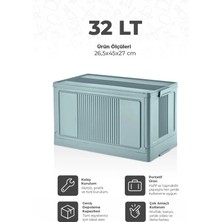 Kitchen Life Tekli Istiflenebilir Portatif Katlanabilir Çok Amaçlı Organizer Dolap-Mutfak Banyo Dolabı