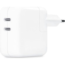 Apple 35W Çift Usb-C Bağlantı Noktalı Güç Adaptörü - Power Adapter MW2K3ZM/A