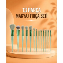 Cndr 13 Parça Makyaj Fırça Seti Far Fırçası Allık Fırçası Yumuşak Uçlu