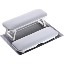 Premini Katlanabilir Ergonomik Manikür Sehpası ve Alt Mat ile Konforlu Bakım