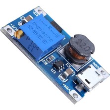 Gözeler MT3608 Micro Usb'li 2V-24V'U 5V 9V 12V 28V'A 2A LM2577 Dc-Dc Ayar