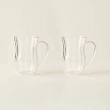 Tohana Kristal 2'li Meşrubat Bardağı - Şeffaf - 400 ml