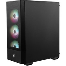 MSI Msı Mag Forge 112R Temperlı Cam 3X120MM 1X120MM Argb Fan Psu Yok Atx Gamıng Kasa