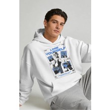 Sevbano Eminem Lose Yourself Rapper Şarkıcı Sırt Baskılı Unisex Oversize Premium Hoodie