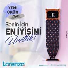 Premini Pratik ve Şık 40X120 cm Ütü Masası, Kullanışlı Tasarım ve Dayanıklılık