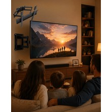 Cndr 32 55 Inç Ayarlanabilir Tv Askı Aparatı Güçlü  Duvar Tipi Askı