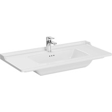 VitrA Integra Classic Etajerli Lavabo 100X46 cm Tek Armatür