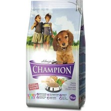 Champion Folik Asit Katkılı Tavuk Etli Yavru Köpek Maması 15 kg