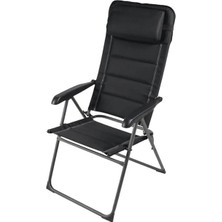 Dometic Kampa Comfort Firenze 6 Kademeli Siyah Kamp Sandalyesi