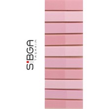 Sibga Tasarım Şeffaf Pembe Renkli Postit Post-It Post It. Kitap Ayracı Ayraç Postit Sticker Not Kağıdı