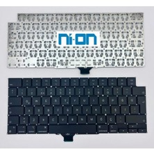 Ni-On Nion Macbook Pro 14" A2442 Klavye M1 Pro Max  Uyumlu Notebook Klavye (Siyah Tr)