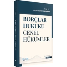 Monopol Yayınları Borçlar Hukuku Genel Hükümler 17. Baskı
