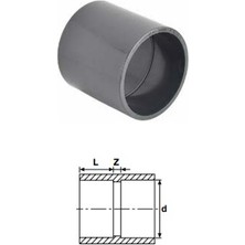 Pimtaş U-Pvc Yapıştırma Manşon(20 - Q200 Tüm Ölçüler)