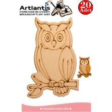Artlantis Ahşap Boyama Hayvanlar 20 Adet 10X15 Set1 Hayvan Boyama Figürü Etkinlik Çocuk Gelişim Motor Beceri Anasınıfı Kreş
