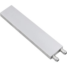 Hubstein Alüminyum Su Sıvı Isıtma CPU Soğutma Bloğu 40 x 160 mm Yüksek Performanslı ve Sessiz Çalışma