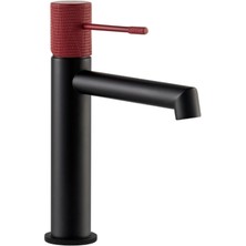 Eva Banyo Fontana Siyah&kırmızı Lavabo Bataryası