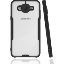 Freedom Storee Samsung Galaxy J7 Kılıf Platin Silikon - Siyah