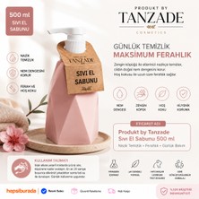 **produkt By Tanzade Nemlendirici Sıvı El Sabunu 500 ml – Hassas Ciltlere Uygun Günlük El Temizleyici**