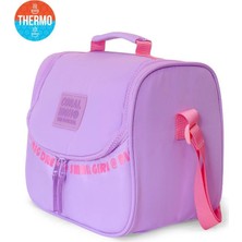 Coral High Mavi Lila Pembe Thermo Beslenme Çantası 27415