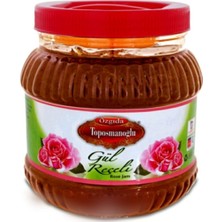 Toposmanoğlu Naturel Gül Reçeli 2 kg Türkiye Menşeli Pembe Gül Yapraklarından Üretilmiştir