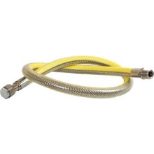 Saygılar Yapı Market Ocak Flexi 400 cm Doğalgaz Hortumu 4 Metre Paslanmaz Çelik ve PVC Dış Kaplama ile Esnek Kullanım