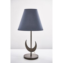 Bahar Hilal Detay Eskitme Abajur - 6015