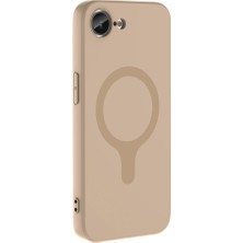 Cepustik Telefon Aksesuarları iPhone 17E Kılıf M-Safe Şarj Özellikli Aris Silikon Kılıf