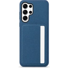 Mopal Cardx Samsung S26 Ultra Uyumlu Vegan Deri Kartlıklı Kamera Korumalı Kılıf