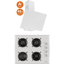 Ferre Mega Plus Serisi 2'li Cam Ankastre Set ( 1140B-D078SA )