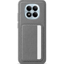 Mopal Cardx Redmi Note 15 Pro 5g Uyumlu Vegan Deri Kartlıklı Kamera Korumalı Kılıf