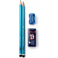 Pritt Lgs Yks Sınav Başlangıç Seti | 2 Kurşun Kalem + Silgi + Açacak