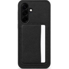 Mopal Cardx Samsung A57 Uyumlu Vegan Deri Kartlıklı Kamera Korumalı Kılıf